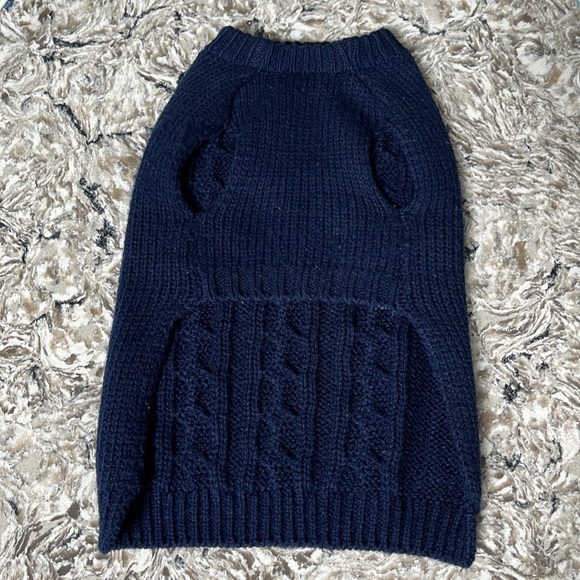 Cable Knit Sweater for Dogs Size Small - Picture 2 of 5